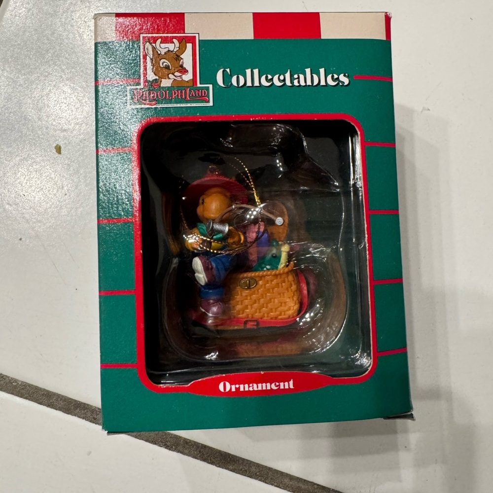 Rudolphland vintage Collectables Ornament